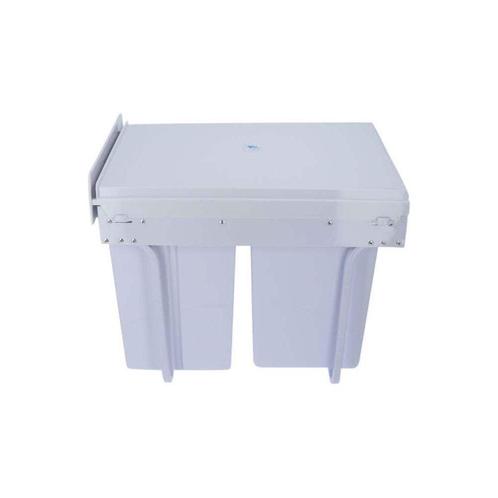 4goodz duo inbouw prullenbak afvalscheiding 26 cm breed - 30, Huis en Inrichting, Woonaccessoires | Prullenbakken, Nieuw, Verzenden
