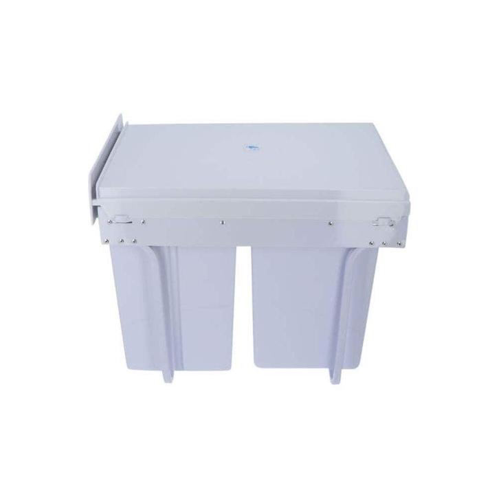 4goodz duo inbouw prullenbak afvalscheiding 26 cm breed - 30, Huis en Inrichting, Woonaccessoires | Prullenbakken, Nieuw, Verzenden