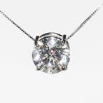 Halsketting - 18 karaat Witgoud - 2.04ct. tw. Diamant, Sieraden, Tassen en Uiterlijk, Kettingen, Nieuw