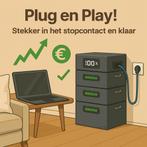 Thuisbatterij  voor zonnepanelen en opslag in thuisaccu, Doe-het-zelf en Verbouw, Zonnepanelen en Toebehoren, Verzenden, Nieuw