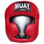 Muay Hoofdbeschermer Full - Rood, Sport en Fitness, Vechtsporten en Zelfverdediging, Ophalen of Verzenden, Nieuw