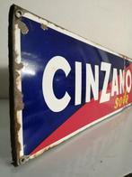 Cinzano - 1960s - Reclamebord - Emaille