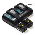 Startset: 2x Makita BL1830B / 18V LXT accu, 123accu huismerk, Doe-het-zelf en Verbouw, Verzenden, Nieuw