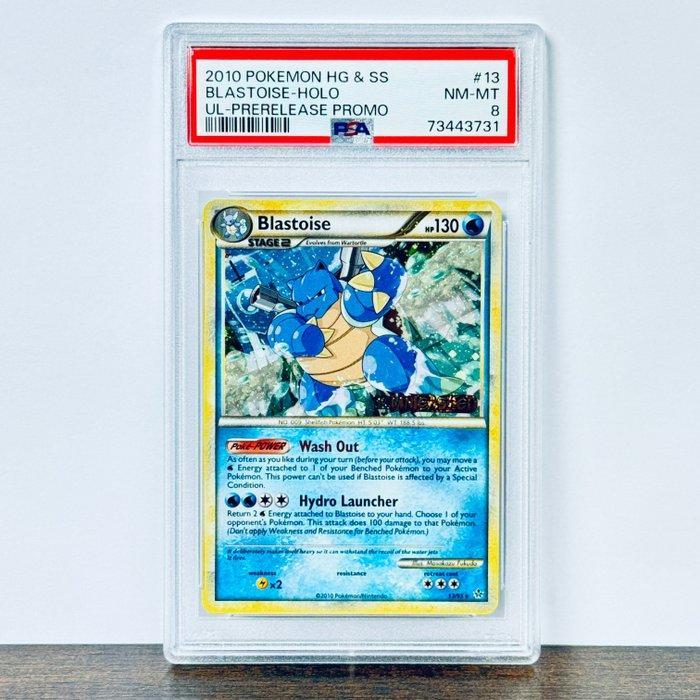 ≥ Prerelease Promo - Blastoise Holo - Unleashed 13/95 Graded