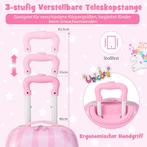 Kinderkoffer - Koffer kind - Kindertrolley - Meisje - Roze -, Verzenden, Zo goed als nieuw