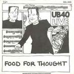 vinyl single 7 inch - UB40 - Food For Thought (Live), Zo goed als nieuw, Verzenden