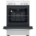 Indesit IS67G1PMW Gasfornuis 60 cm Vrijstaand, Witgoed en Apparatuur, Ophalen of Verzenden, Nieuw, 45 tot 60 cm