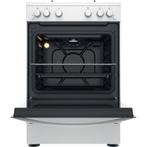 Indesit IS67G1PMW Gasfornuis 60 cm Vrijstaand, Ophalen of Verzenden, Nieuw