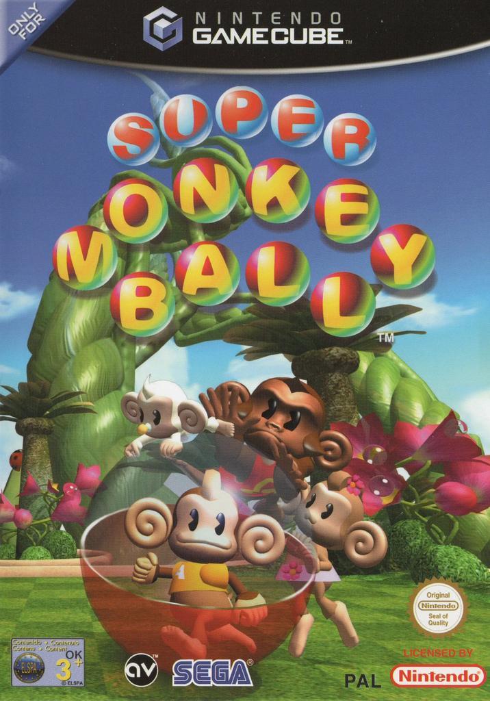 Super Monkey Ball - Nintendo GameCube GCN - PAL UKV - CIB, Spelcomputers en Games, Games | Nintendo GameCube, Zo goed als nieuw