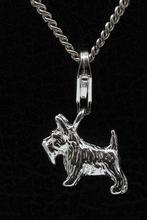 Zilveren Terrier hanger en/of bedel, Verzenden, Nieuw