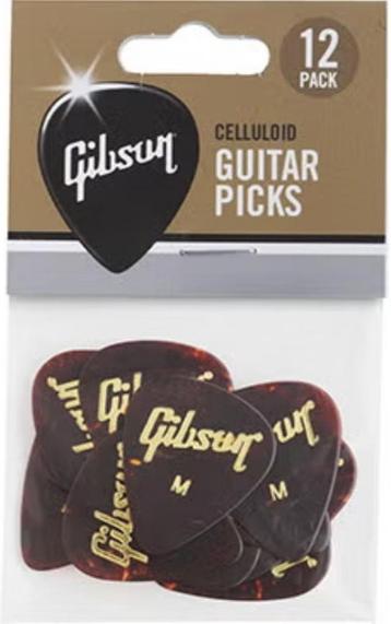 Gibson - Tortoise - Plectrum - Medium 12-pack beschikbaar voor biedingen