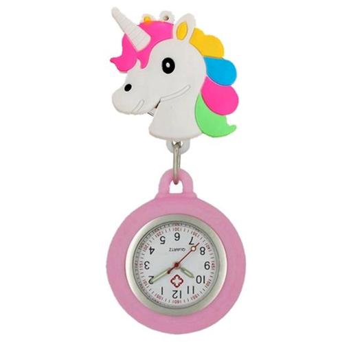 Fako® - Verpleegstershorloge - 3D Roller - Eenhoorn, Sieraden, Tassen en Uiterlijk, Horloges | Dames, Verzenden