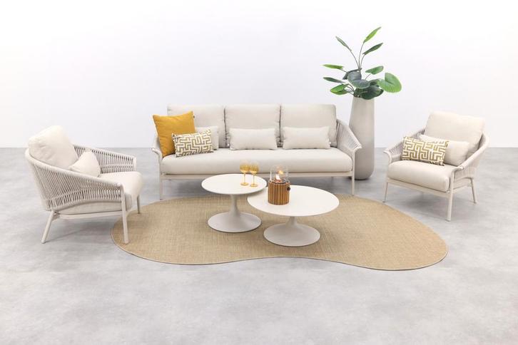 Suns Santorini/Nova stoel-bank loungeset | AANVRAAG, Tuin en Terras, Tuinsets en Loungesets, Loungeset, Nieuw, Overige materialen