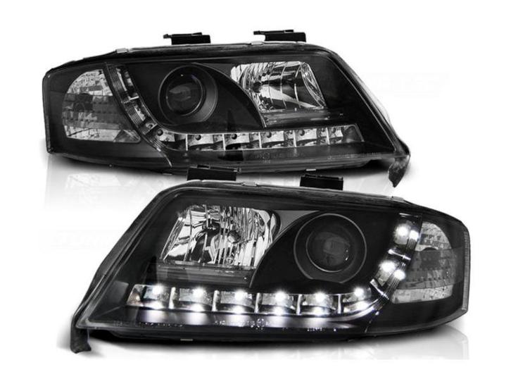 Koplampen Daylight Black geschikt voor Audi A6, Auto-onderdelen, Verlichting, Nieuw, Audi, Verzenden