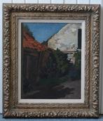 Willem de Zwart (1862-1931) - NO RESERVE - De achterplaats, Antiek en Kunst, Kunst | Schilderijen | Klassiek