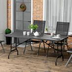 TRUUSK Buitentafel, Tuintafel, Voor 6 Personen, Opklapbaar,, Verzenden, Nieuw
