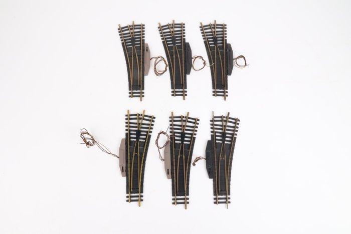 Fleischmann H0 - 6044 L / R - Modeltreinsporen (6) - Rechte, Hobby en Vrije tijd, Modeltreinen | H0