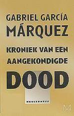 Kroniek van een aangekondigde dood 9789029069403, Verzenden, Gelezen, Gabriel García Márquez