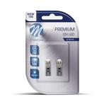 M-Tech LED W5W 12V - Premium - 8x Led diode - Canbus - ..., Verzenden, Nieuw