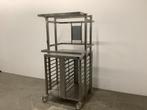 Mobiel Onderstel voor Combisteamer – Verrijdbaar RVS Frame, Ophalen of Verzenden, Gebruikt, RVS Meubilair