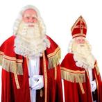 Sinterklaas baard TV-Sint buffel tule, Verzenden, Nieuw, Feestartikel