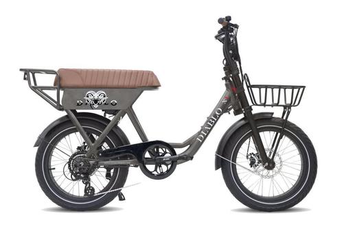 Diablo X1 Elektrische Fatbike 7 Versnellingen 504WH, Fietsen en Brommers, Elektrische fietsen, Nieuw, Ophalen of Verzenden