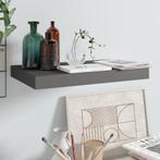vidaXL Wandschap zwevend 40x23x3,8 cm MDF hoogglans grijs, Verzenden, Nieuw