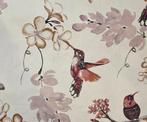 300x280cm! Exclusieve Art Nouveau-stof met kolibrí. -