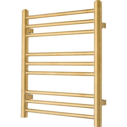 Designradiator PLUS 9-500 Geborsteld Goud 59 x 50 cm, Doe-het-zelf en Verbouw, Sanitair, Overige typen, Nieuw, Ophalen of Verzenden