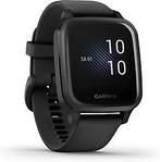 Garmin Venu Sq Music 40 mm zwart met siliconenarmband zwart, Verzenden, Zo goed als nieuw