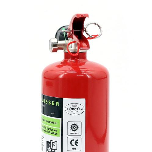 Schuimblusser 2 Liter vorstvrij en vetbrand, Huis en Inrichting, Brandblussers en Brandkasten, Verzenden