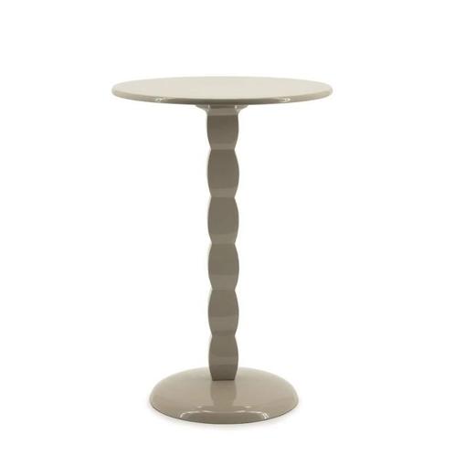 Bijzettafel Prinz - Taupe - 240146 - bijzettafels, Huis en Inrichting, Tafels | Bijzettafels, Nieuw, Overige materialen
