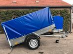 SARIS King XL kiepaanhanger met huif – 750 kg – B-rijbewijs, Auto diversen, Aanhangers en Bagagewagens, Ophalen, Nieuw