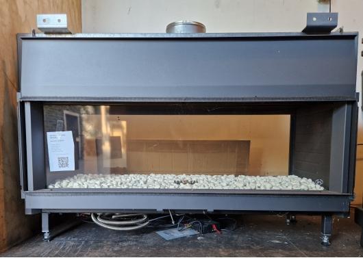 Dru Metro 100 tunnel Gashaard, Huis en Inrichting, Kachels, Gaskachel, Inbouw, Gebruikt, Gas, Ophalen