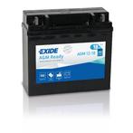 Exide AGM Ready 12V accu | AGM12-18 | 12V 18Ah, Ophalen of Verzenden, Nieuw