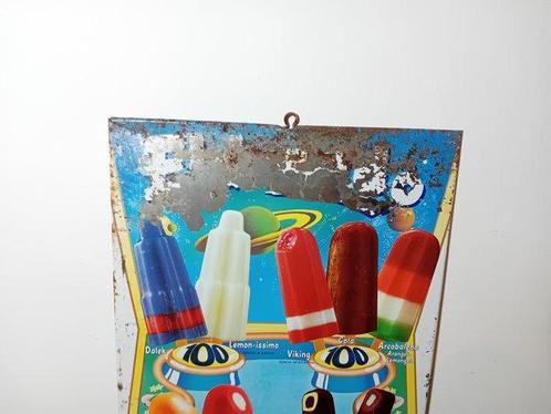 Eldorado - Insegna Listino Prezzi Eldorado anni 70 -, Antiek en Kunst, Antiek | Wandborden en Tegels