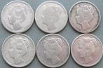 Nederland. Wilhelmina. 25 Cent 1901 t/m 1906(6 stuks)