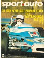 1971 SPORT AUTO MAGAZINE 02 DUITS, Nieuw, Author