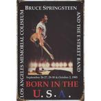 Concert Bord - Bruce Springsteen Born In The USA 1985, Nieuw, Ophalen of Verzenden, Poster, Artwork of Schilderij