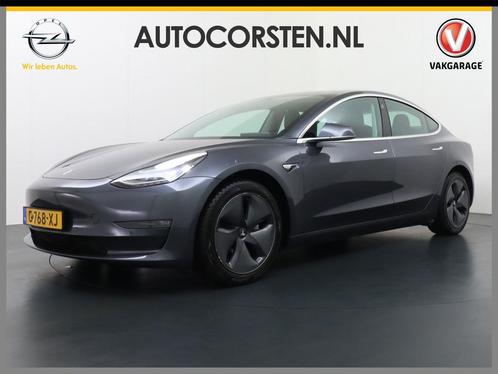 Zakelijke Lease |  Tesla Model 3 Long Range AWD 75kWh 463PK, Auto's, Tesla, Lease, Zwart, Automaat, Hatchback, Financial lease