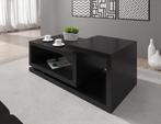 Salontafel Bello - Zwart - 120x60x47 cm - Tafels, 100 tot 150 cm, Verzenden, Nieuw, 50 tot 100 cm