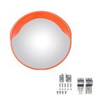 Veiligheidsspiegel voor Buiten - Oranje - 30 x 30 cm - Ronde, Verzenden, Nieuw