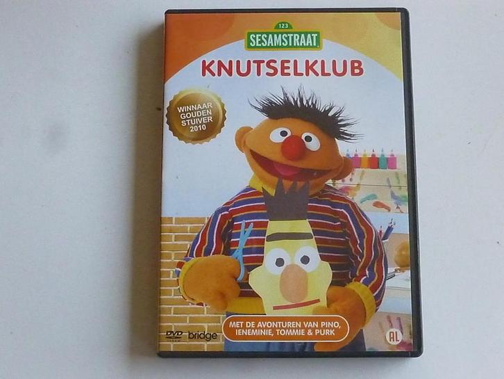 Sesamstraat - Knutselklub (DVD) bridge, Cd's en Dvd's, Dvd's | Kinderen en Jeugd, Zo goed als nieuw, Verzenden