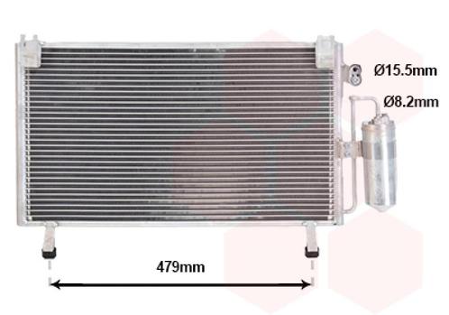 LUCHTCONDENSATOR VOOR ISUZU D-MAX 2002-2006 8980001120, Auto-onderdelen, Airco en Verwarming, Nieuw, Ophalen of Verzenden