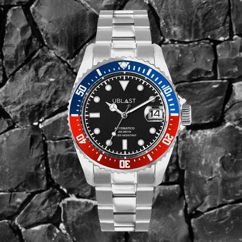 Ublast - Diver 20 ATM - UB2D4012BBR - Heren - Nieuw, Sieraden, Tassen en Uiterlijk, Horloges | Heren