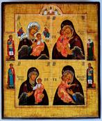 Icoon - RUSSISCH ORTHODOX ICOON VIERDELIGE ICOON hout,