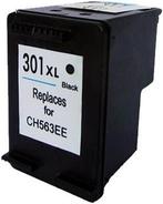 Huismerk HP 301XL cartridge zwart met inktniveau, Nieuw, Huismerk, Verzenden