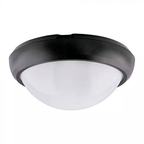 Zwarte portiekverlichting Xenia, 8W, 6400K, Rond, Huis en Inrichting, Lampen | Overige, Nieuw, Ophalen of Verzenden