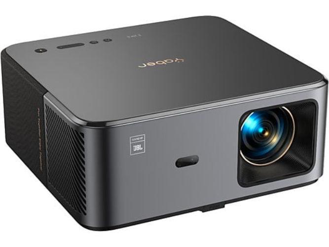YABER K2s Smart Home Projector 2x10w JBL Beamer Zwart, Audio, Tv en Foto, Beamers, Nieuw, Verzenden