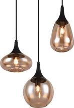 TRIO LUMINA - Hanglamp - Zwart mat - excl. 3x E14 10W -, Huis en Inrichting, Verzenden, Zo goed als nieuw